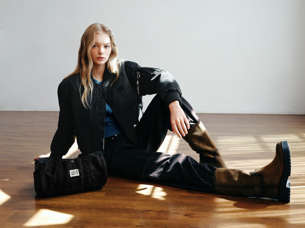 마리떼 x 알파인더스트리, 데님과 나일론 소재 조합 돋보여 28-Image